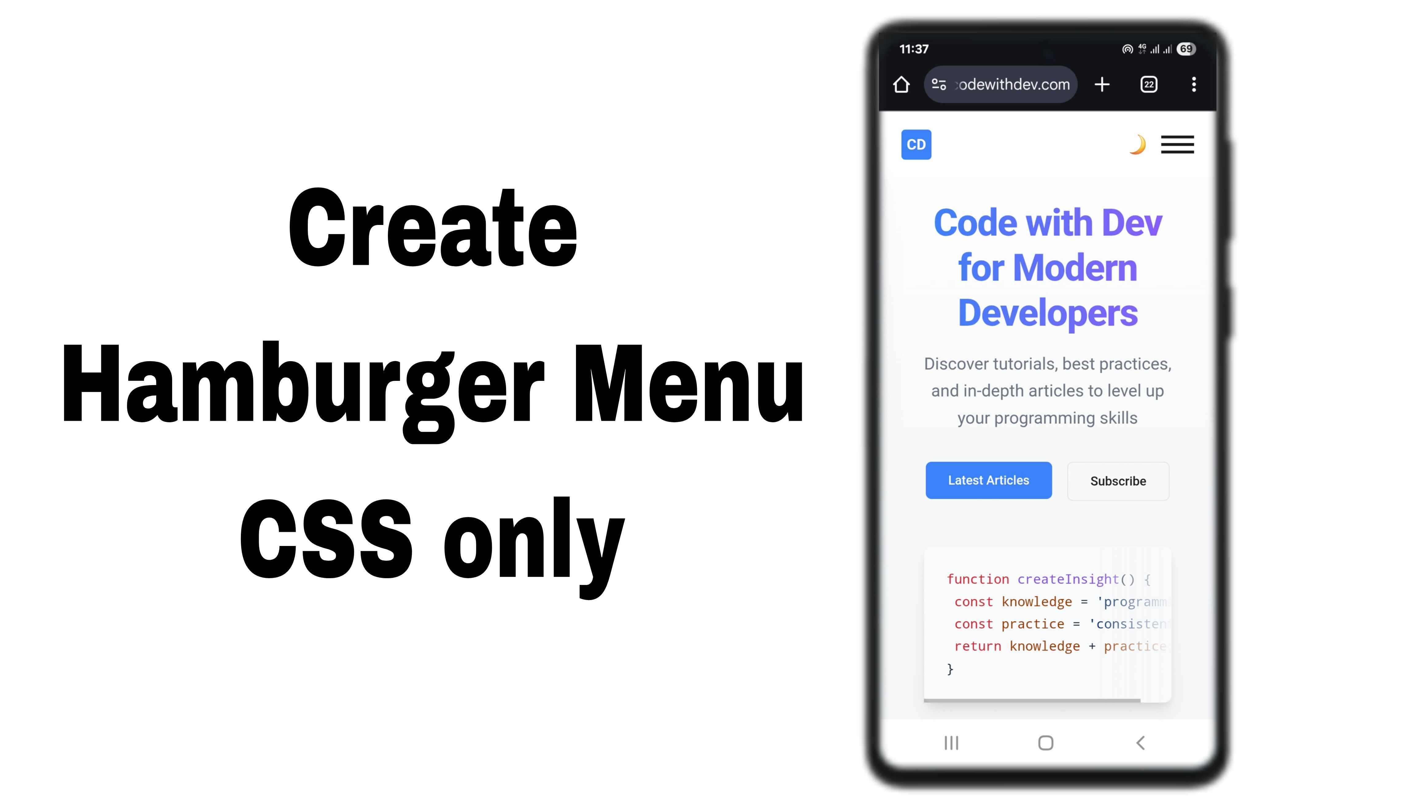 Nextjs Hamburger Menu - CSS only without Javascript